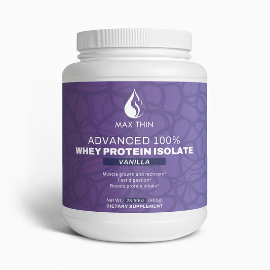 Advanced 100% Whey Protein Isolate (Vanilla)