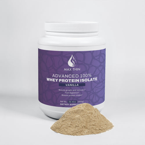 Advanced 100% Whey Protein Isolate (Vanilla)